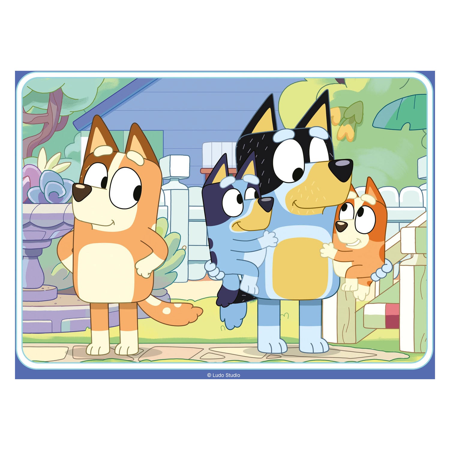 Ravensburger Bluey Puzzle 4 in 1