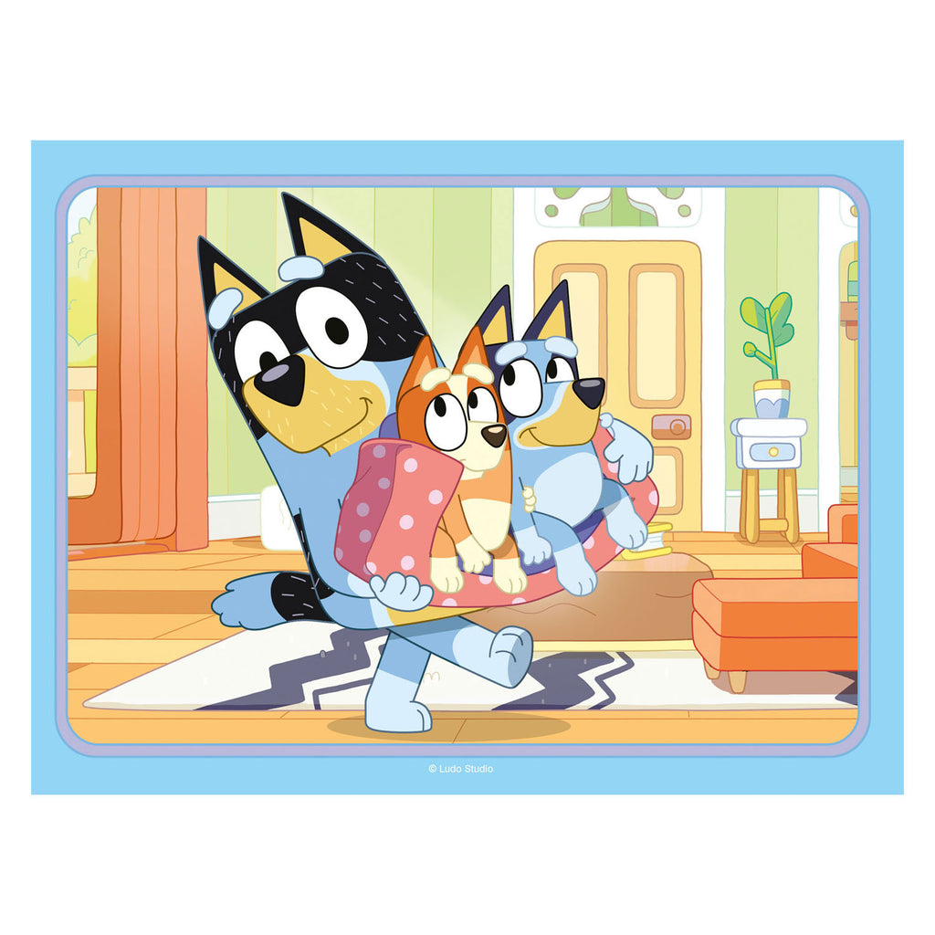Ravensburger Bluey Puzzle 4 in 1