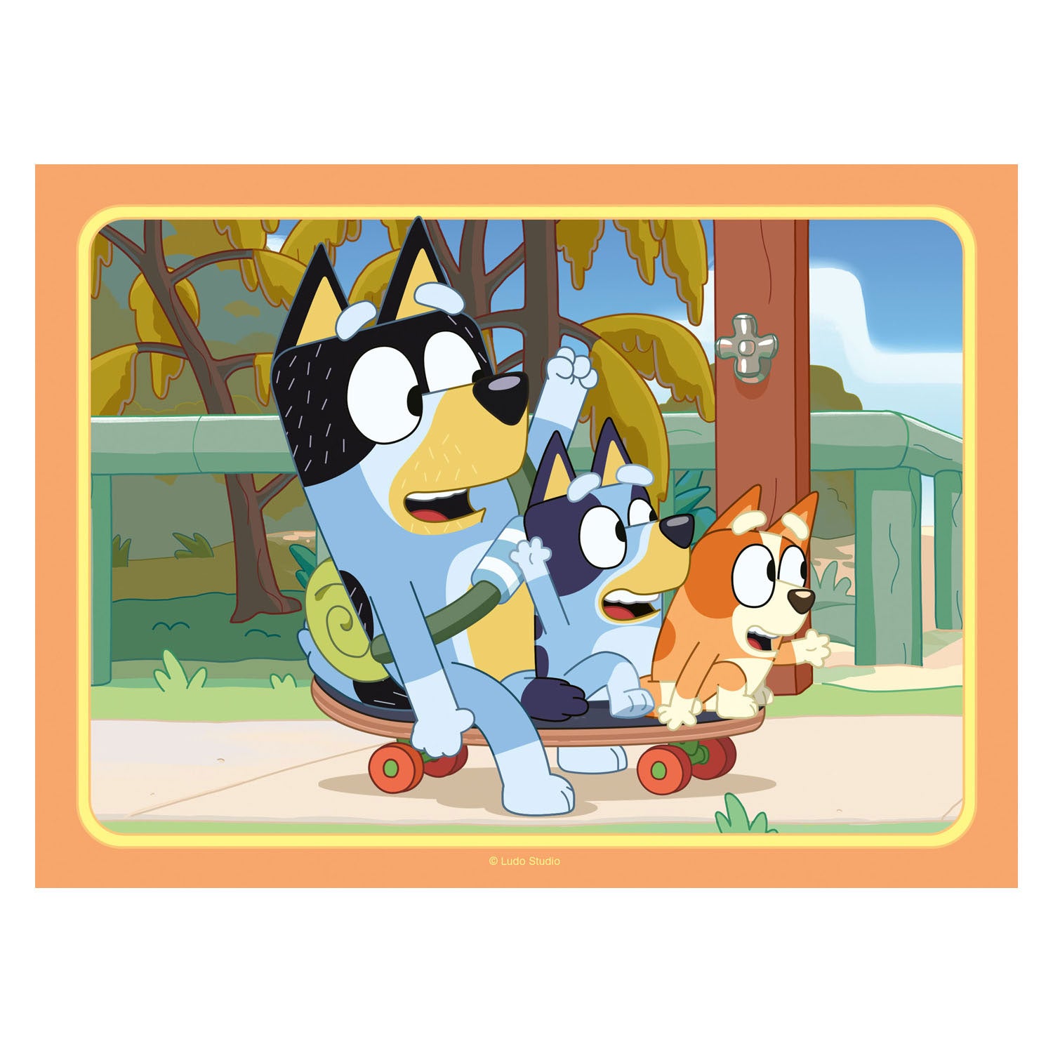 Ravensburger Bluey Puzzle 4 in 1
