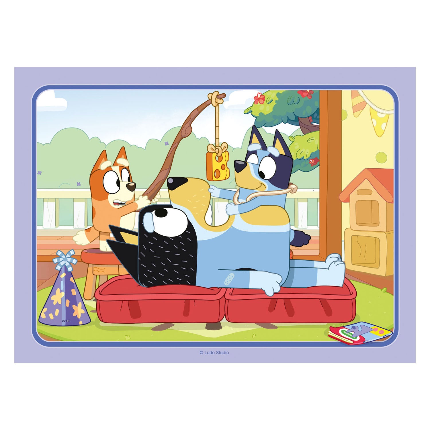 Ravensburger Bluey Puzzle 4 in 1