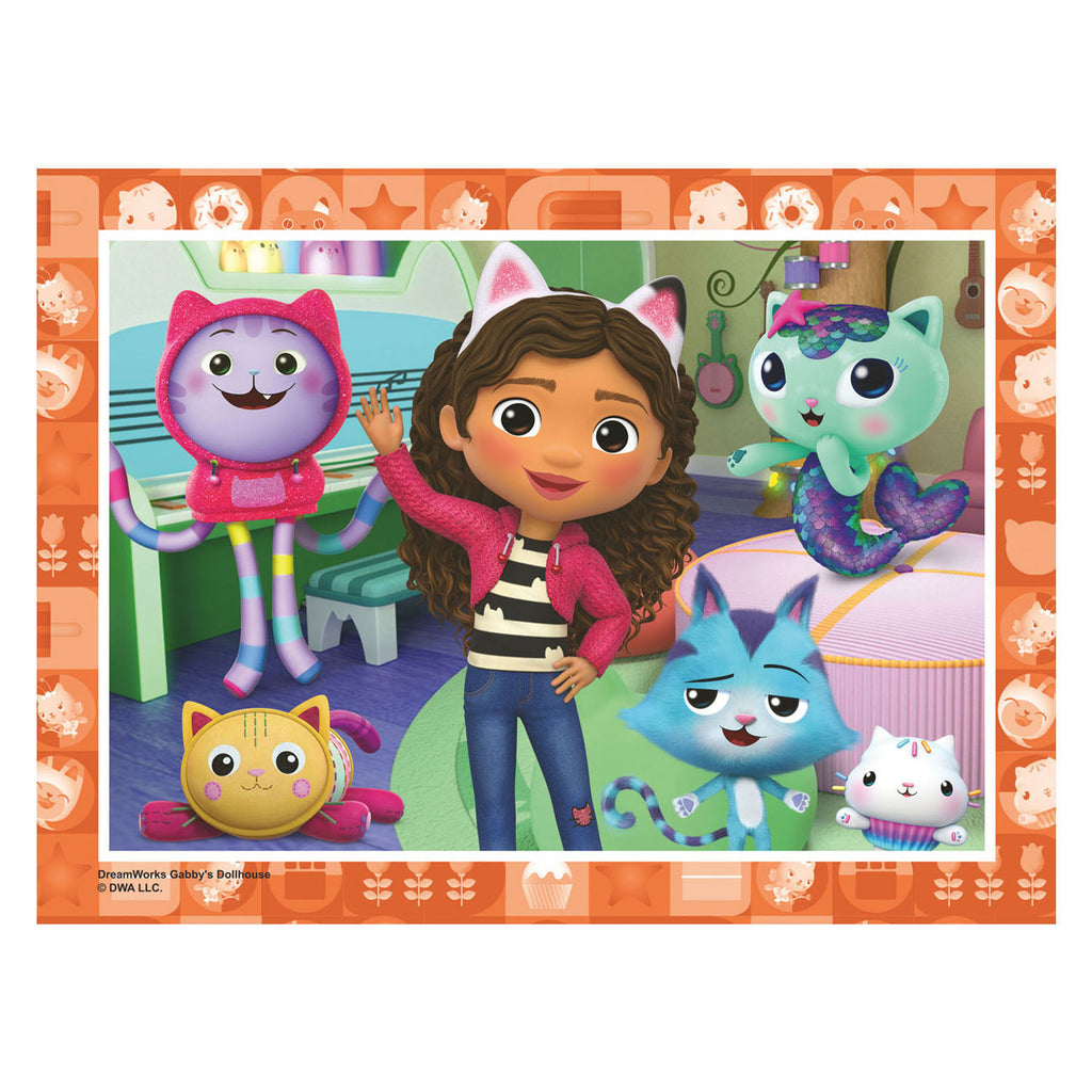 Ravensburger gabby's poppenhuis legpuzzel 4in1