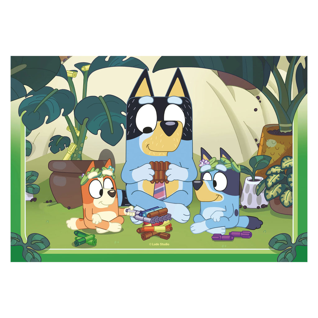 Ravensburger puzzel bluey 2x24 stukjes