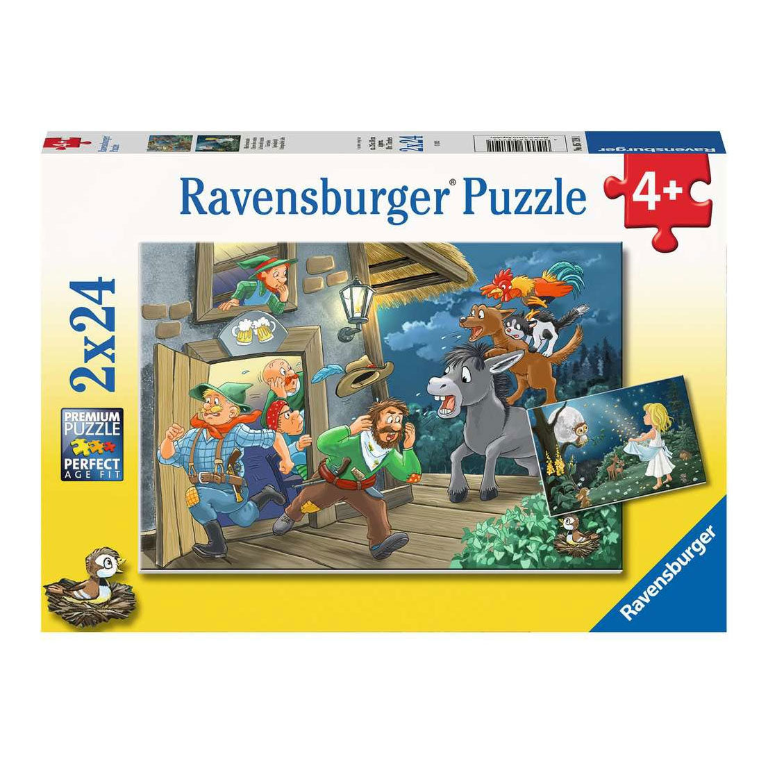 Ravensburger puzzel sprookjes 2x24pcs