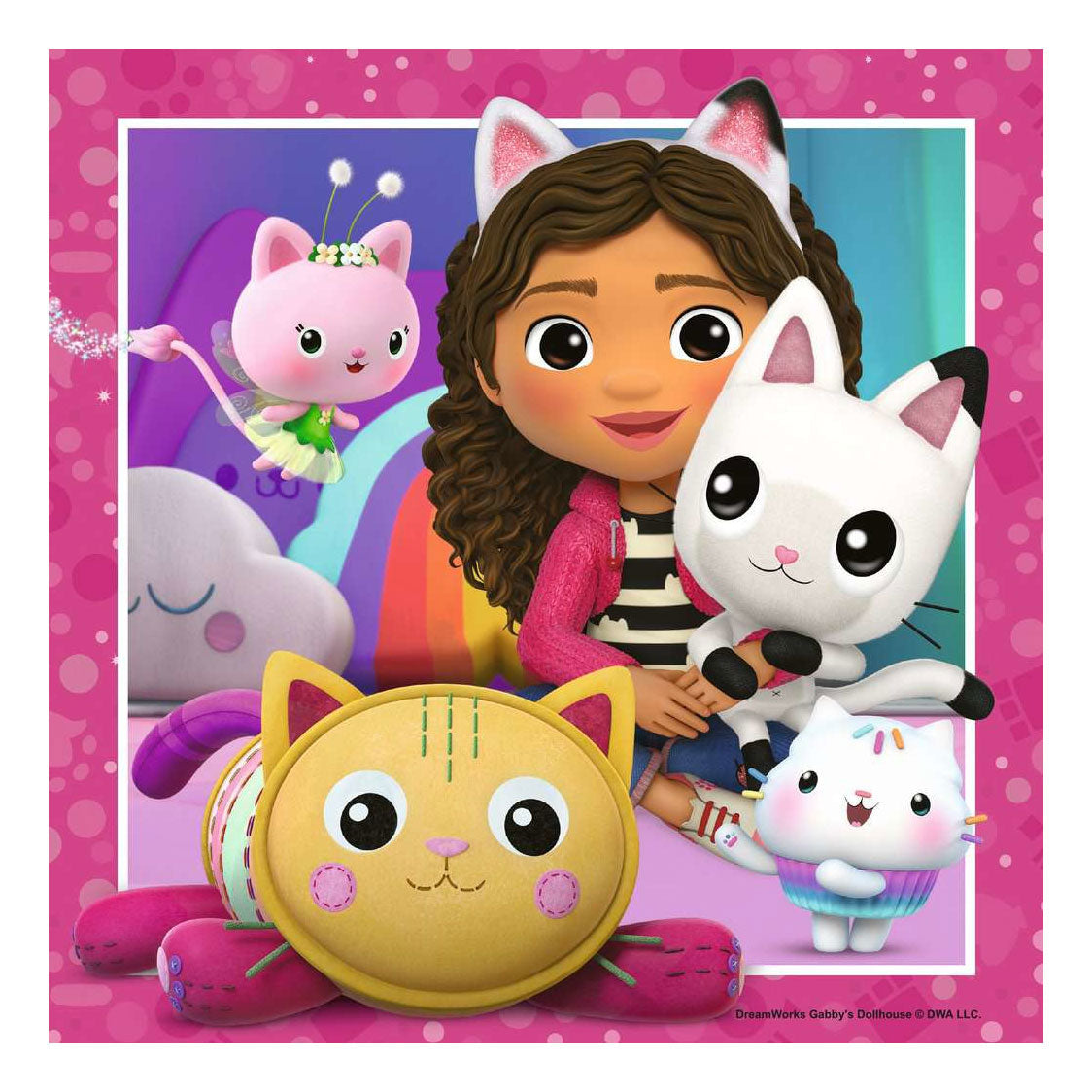 Ravensburger puzzel gabby 3x49pcs