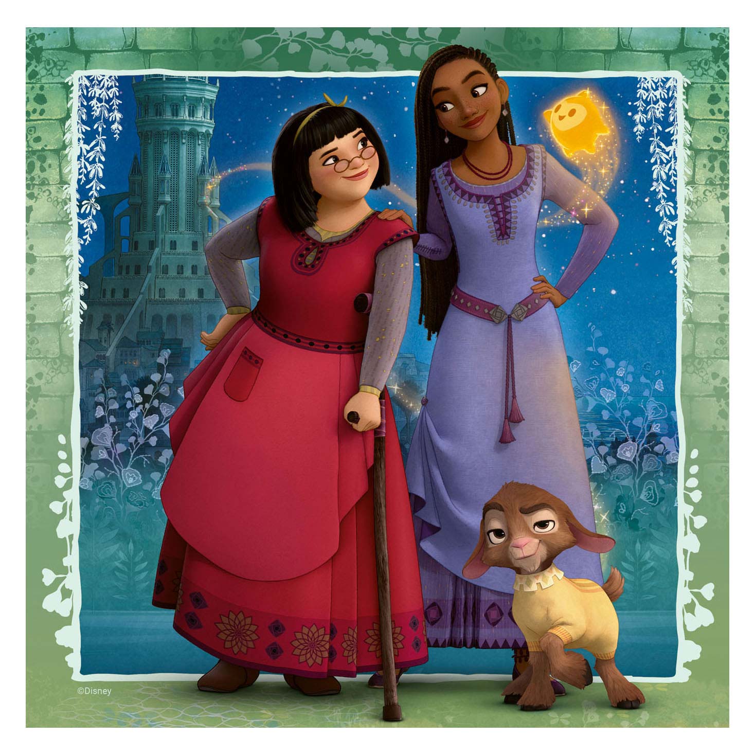 Ravensburger Disney Wish Beinpuzzel, 3x49st.