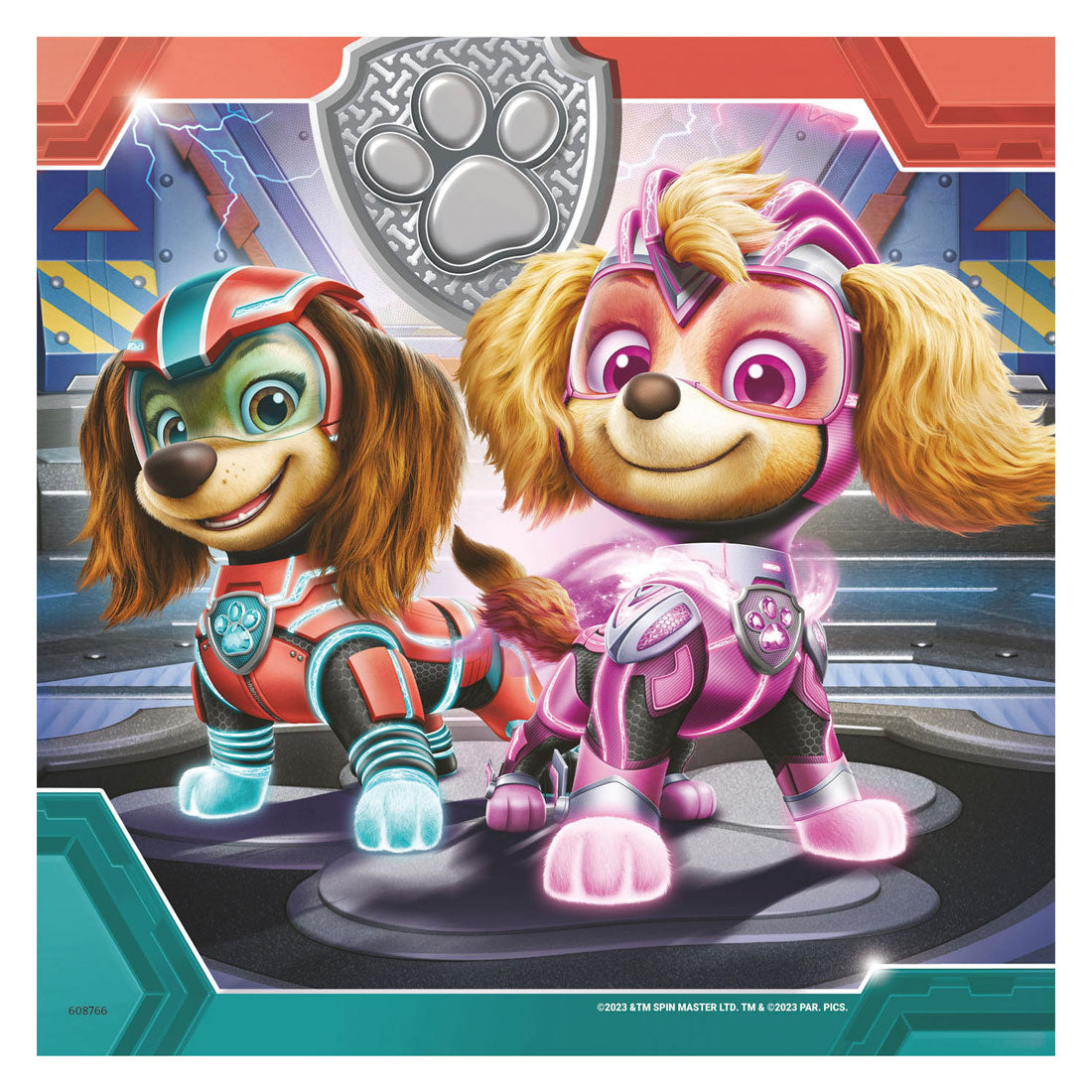 Ravensburger - Paw Patrol Das mächtige Filmbein Puzzle 3x49tlg.