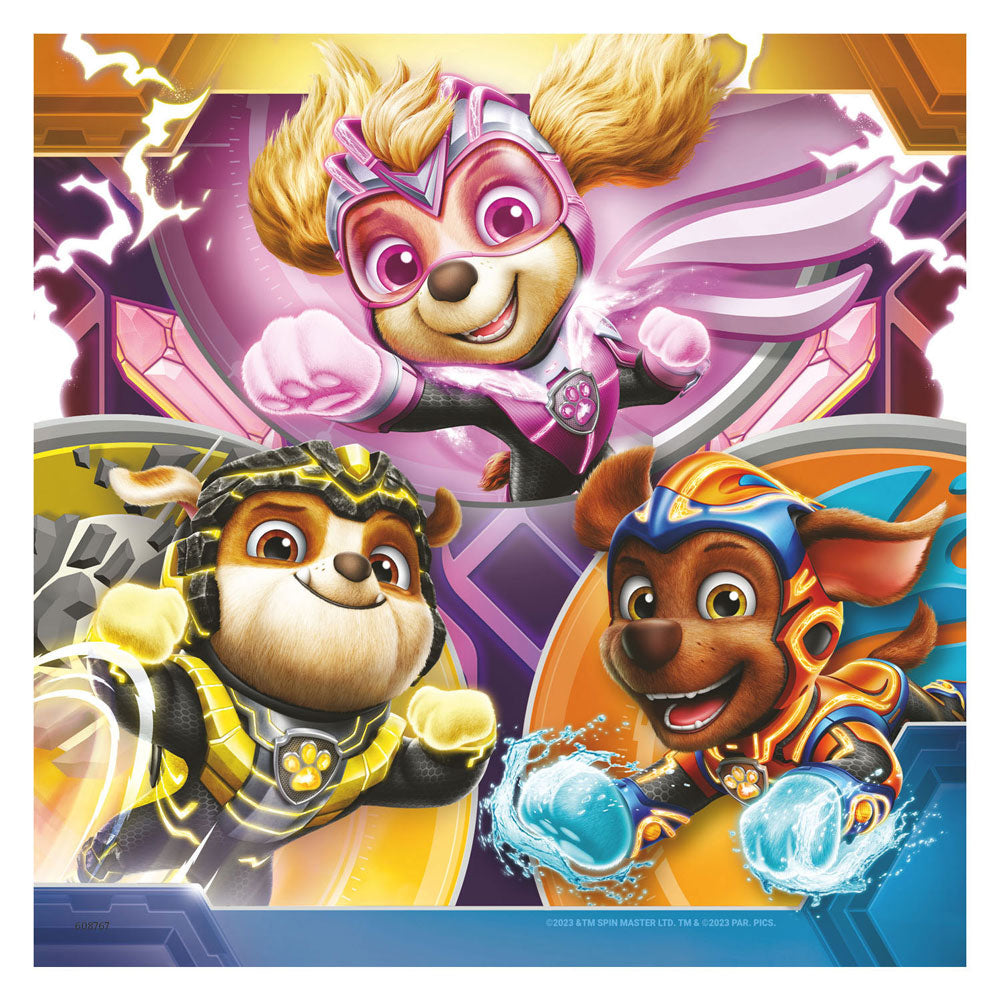 Ravensburger - Paw Patrol Das mächtige Filmbein Puzzle 3x49tlg.