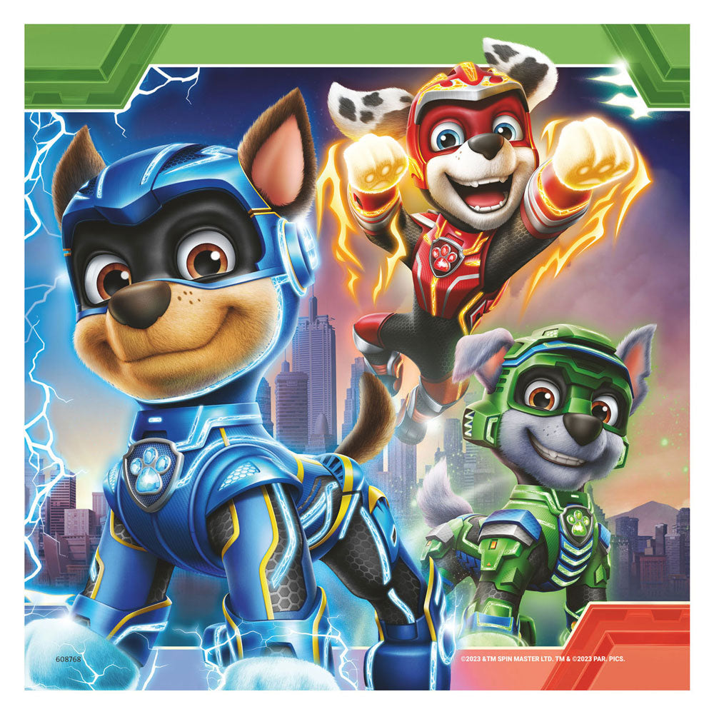 Ravensburger - Paw Patrol Das mächtige Filmbein Puzzle 3x49tlg.