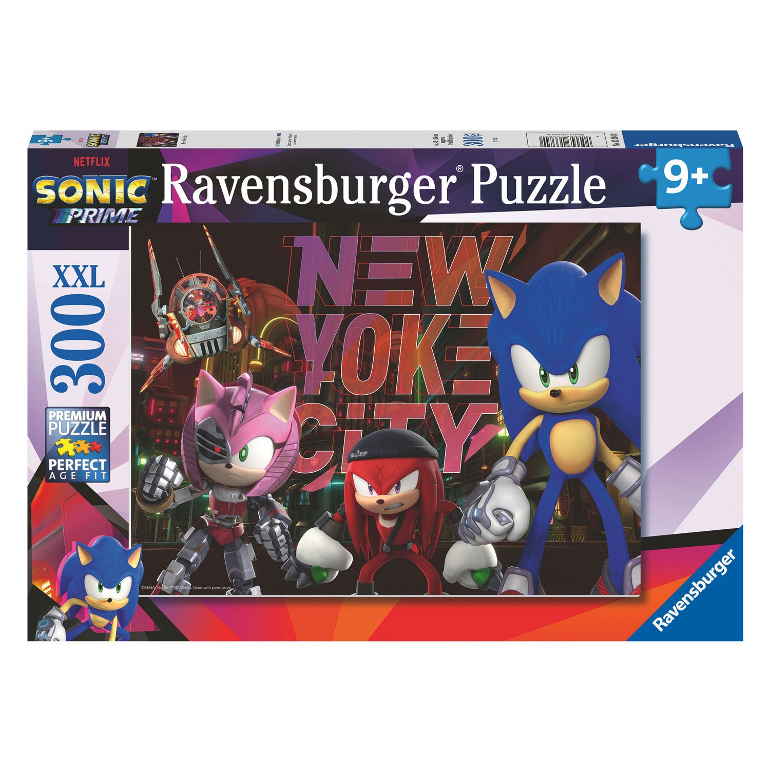 Ravensburger - Sonic Prime Puzzle XXL 300 Teile.