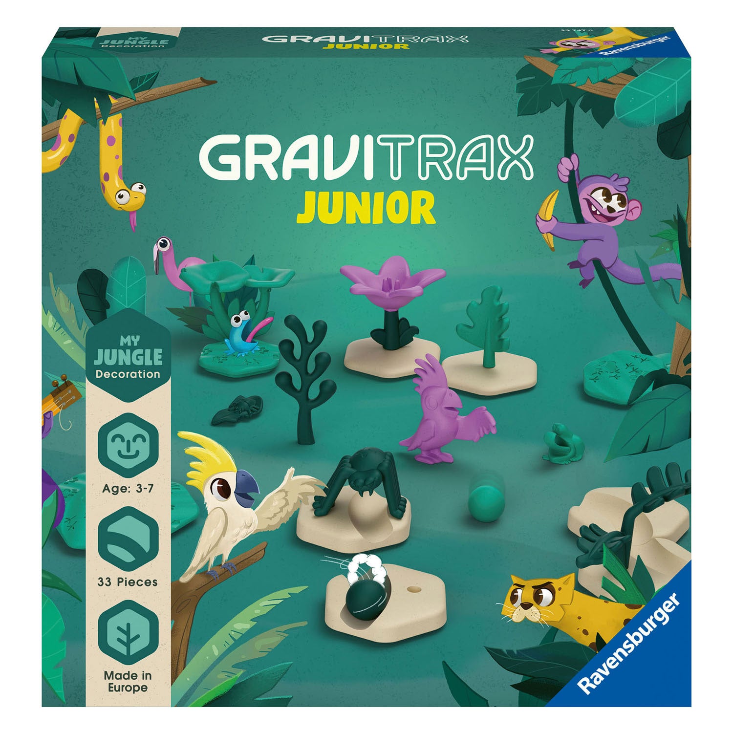 Ravensburger Gravitrax Junior Erweiterungsset Dschungel