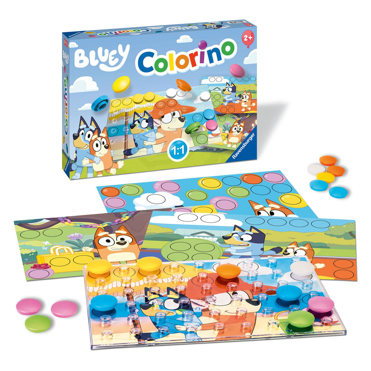 Ravensburger Bluey Colorino Kinderspiel