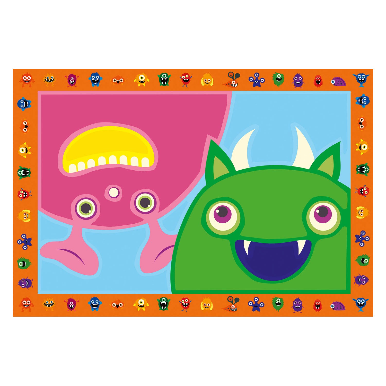 Ravensburger Creart Malen nach Zahlen – lustige Monster