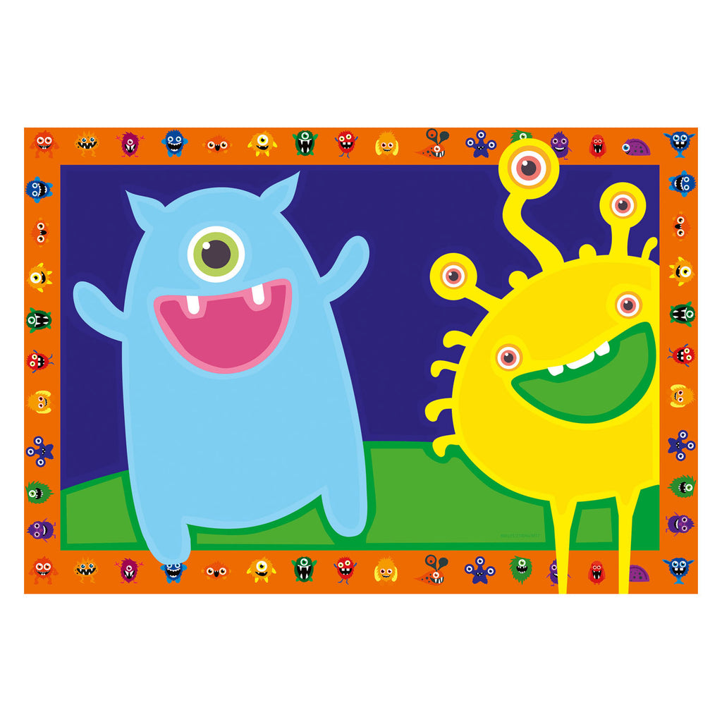 Ravensburger Creart Malen nach Zahlen – lustige Monster