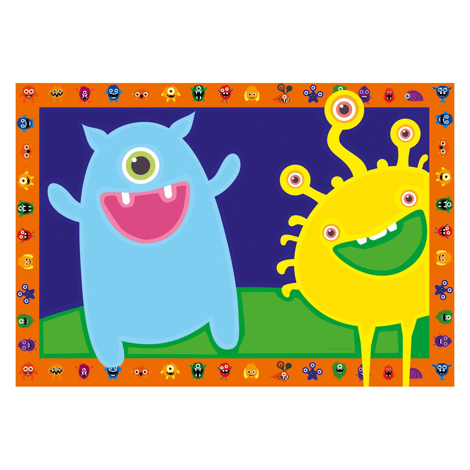 Ravensburger Creart Malen nach Zahlen – lustige Monster