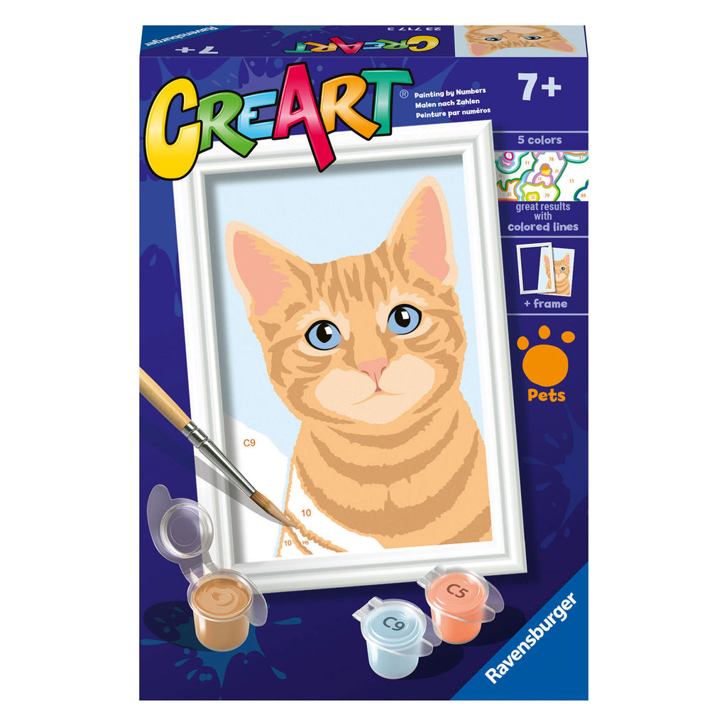 Ravensburger Creart Malen nach Zahlen roter Kater