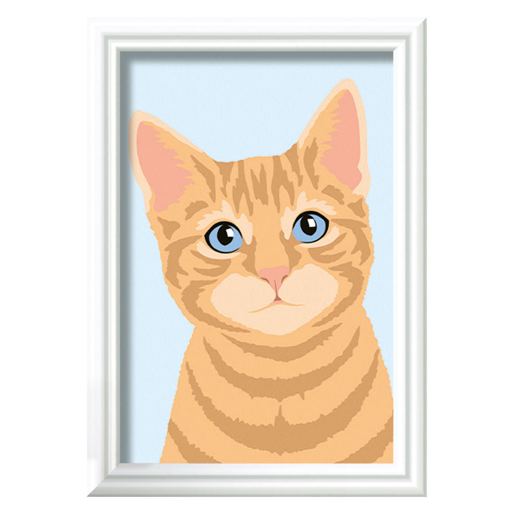 Ravensburger Creart Malen nach Zahlen roter Kater