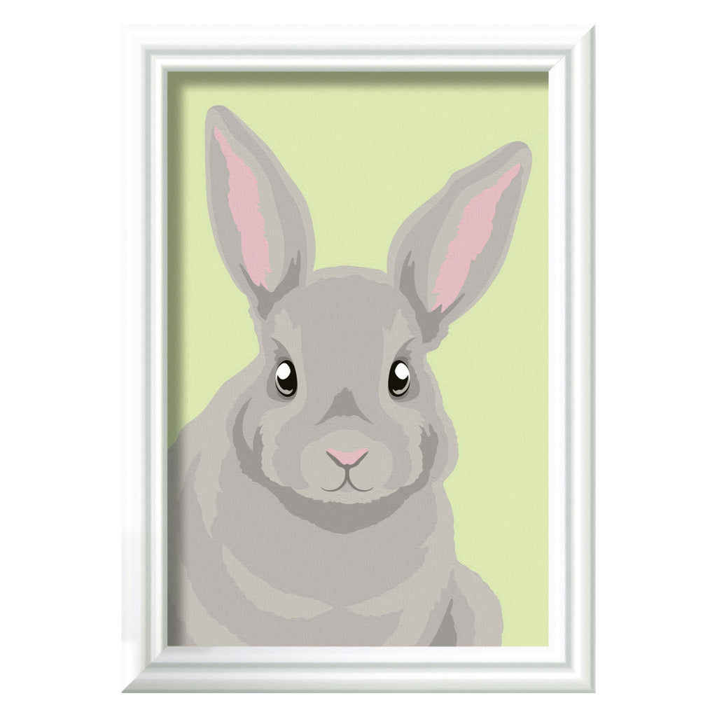 Ravensburger Creart Malen nach Zahlen – Grauer Hase