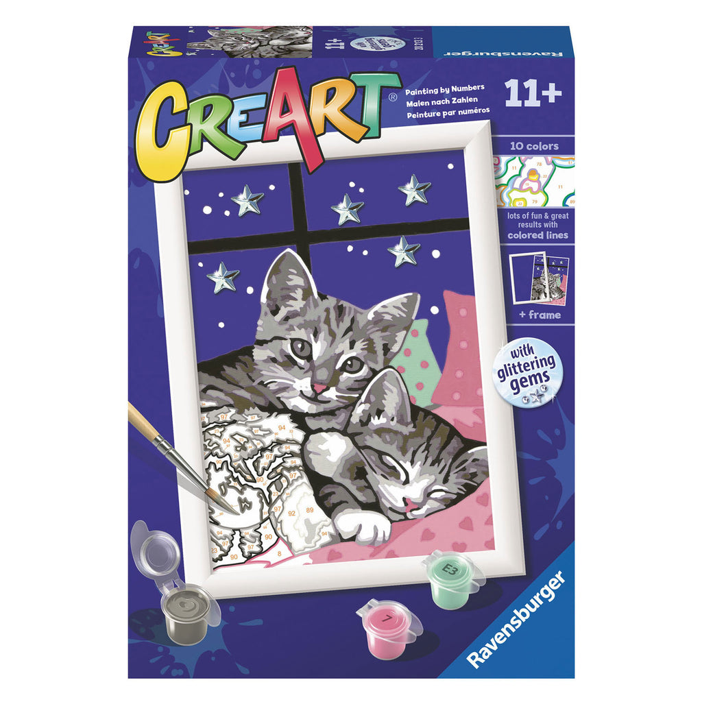 Ravensburger creart sleepy kitties