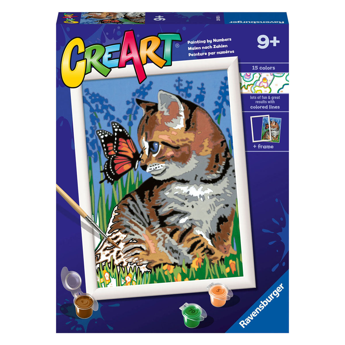 Ravensburger creart schilderen op nummer - beste vrienden