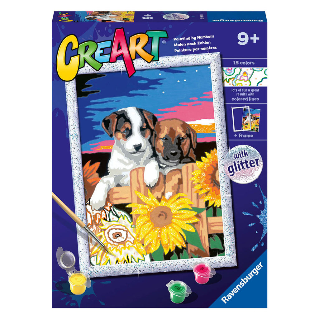 Ravensburger creart sunset paw-fection