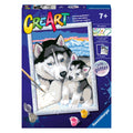 Ravensburger creart cute huskies