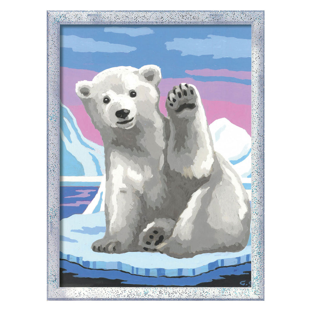 Ravensburger Creart Malen nach Zahlen – toller Eisbär