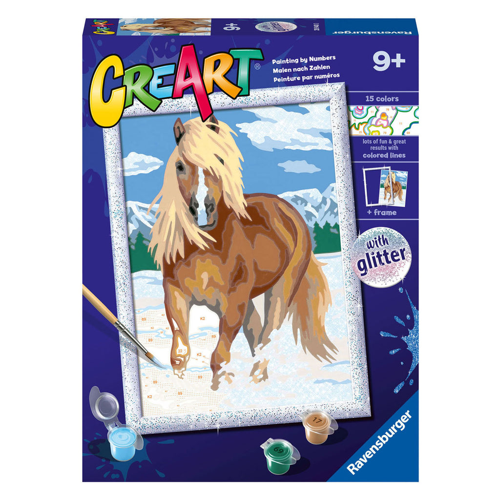 Ravensburger Kreart Gemälde von Number Het Koninklijke Pferd
