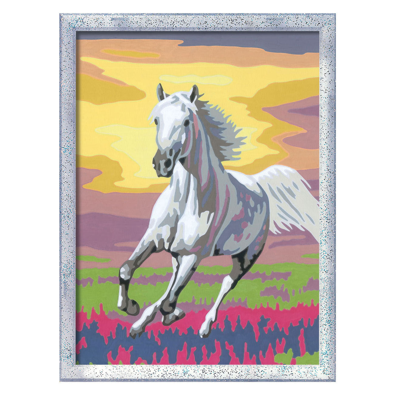 Ravensburger Creart Malen nach Zahlen – Pferd im Sonnenuntergang