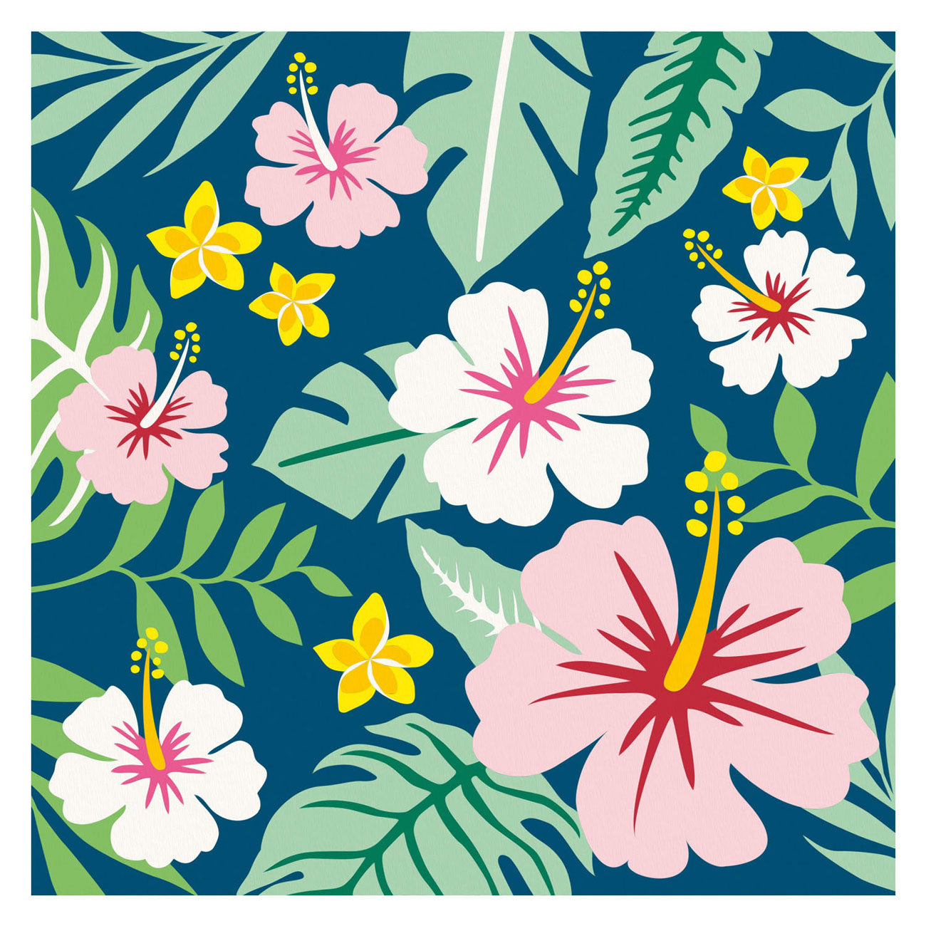 Ravensburger Creart Malen nach Zahlen – exotische Blumen
