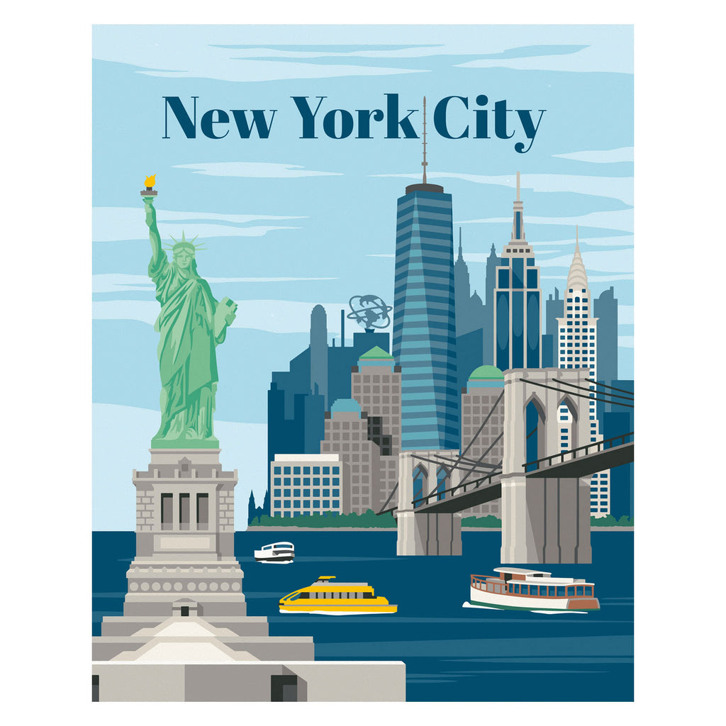 Ravensburger Creart Malen nach Zahlen – Buntes New York