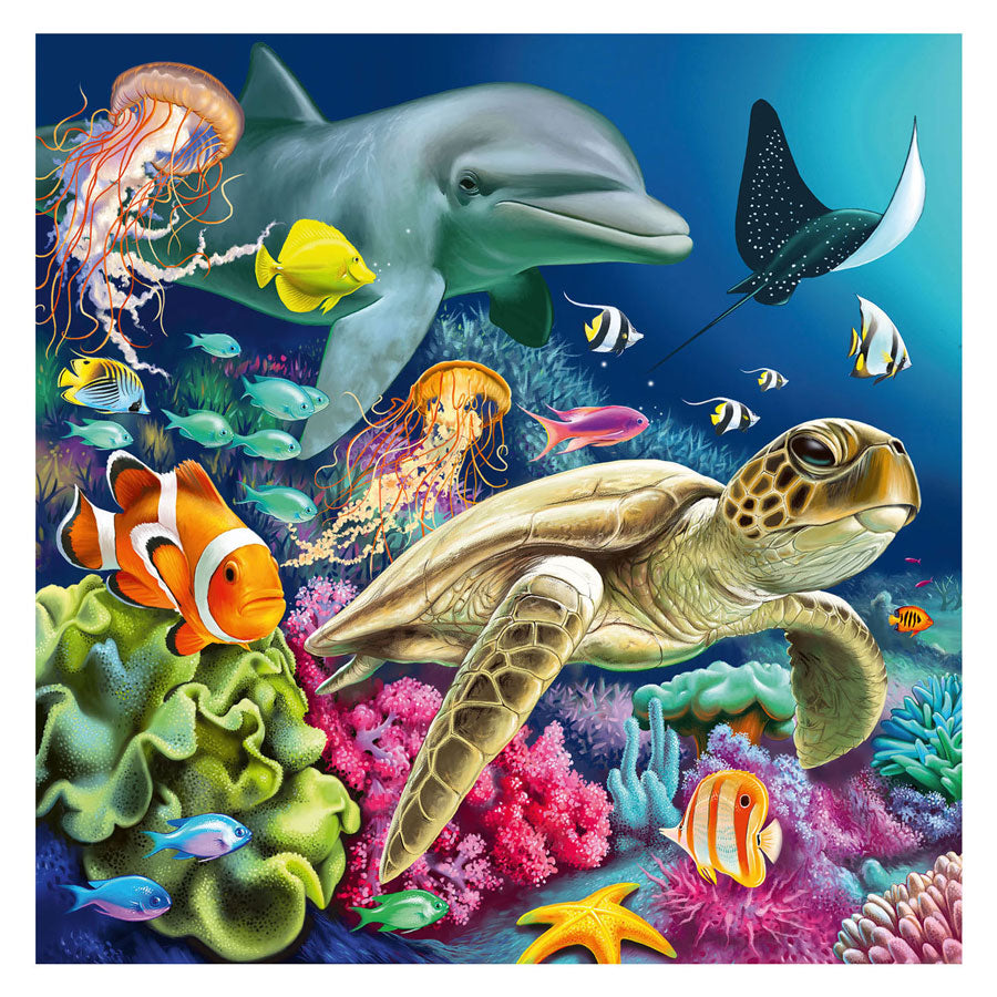 Ravensburger Puzzle Unterwasser 3x49-teilig