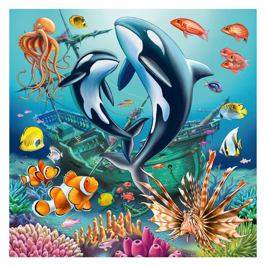 Ravensburger Puzzle Unterwasser 3x49-teilig