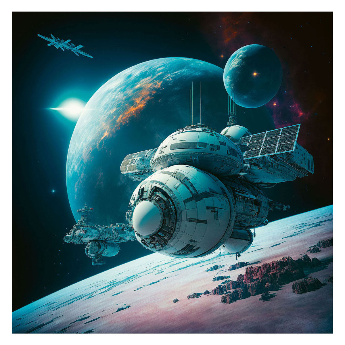 Ravensburger puzzel space 3x49 stukjes