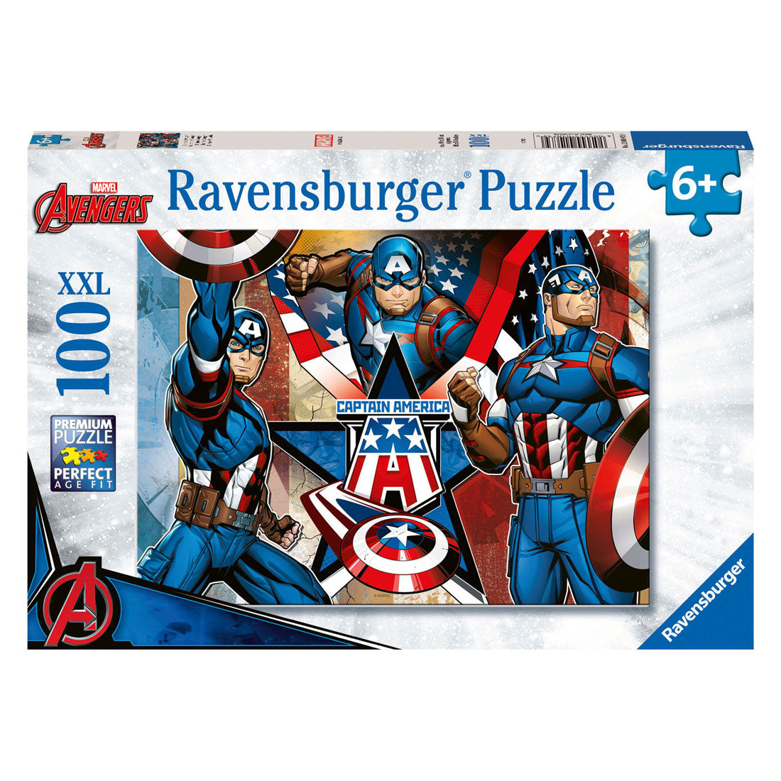Ravensburger Legpuzzel XXL Captain America, 100.