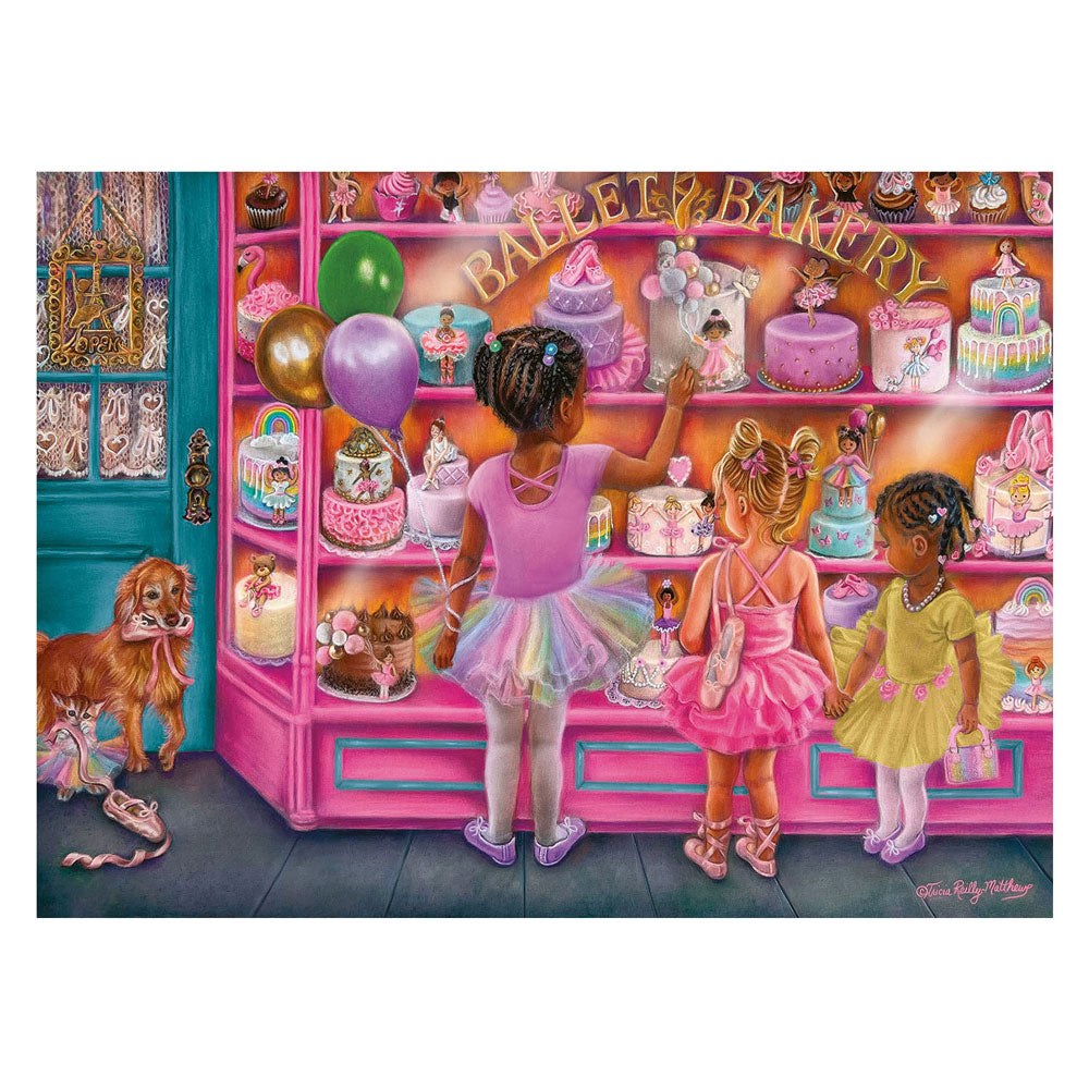 Ravensburger puzzel ballet bakery 100st