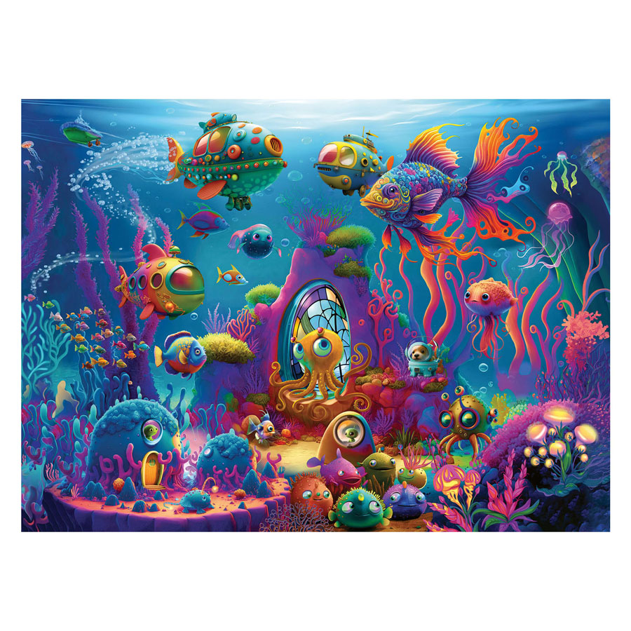 Ravensburger Puzzle XXL Alien Ocean 150 Teile.