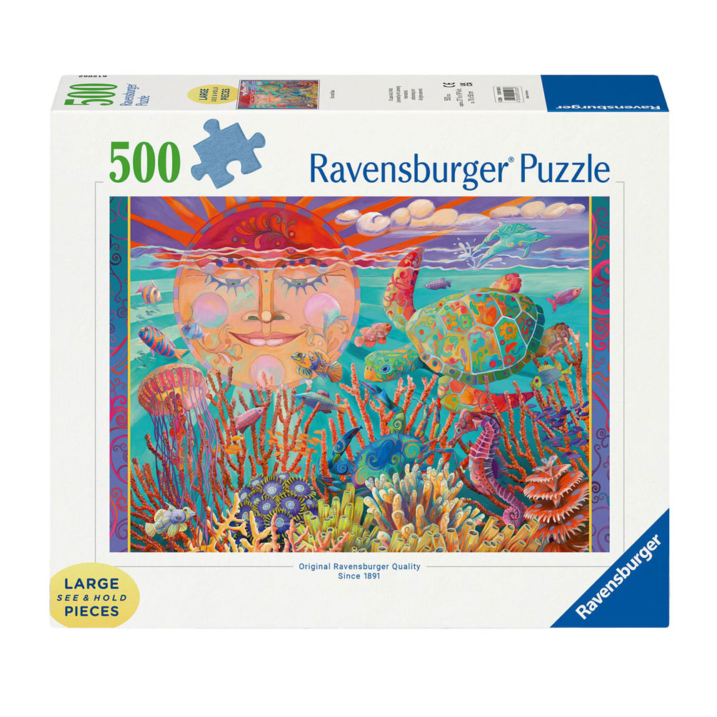Ravensburger Puzzle Sonne und Meer, 500 Teile.
