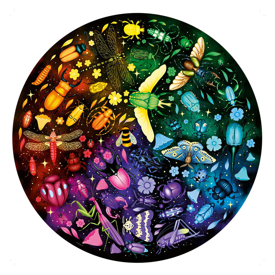 Ravensburger Legpuzzel Kreis der Farben Beddengoed, 500er.