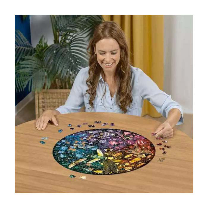 Ravensburger Legpuzzel Kreis der Farben Beddengoed, 500er.