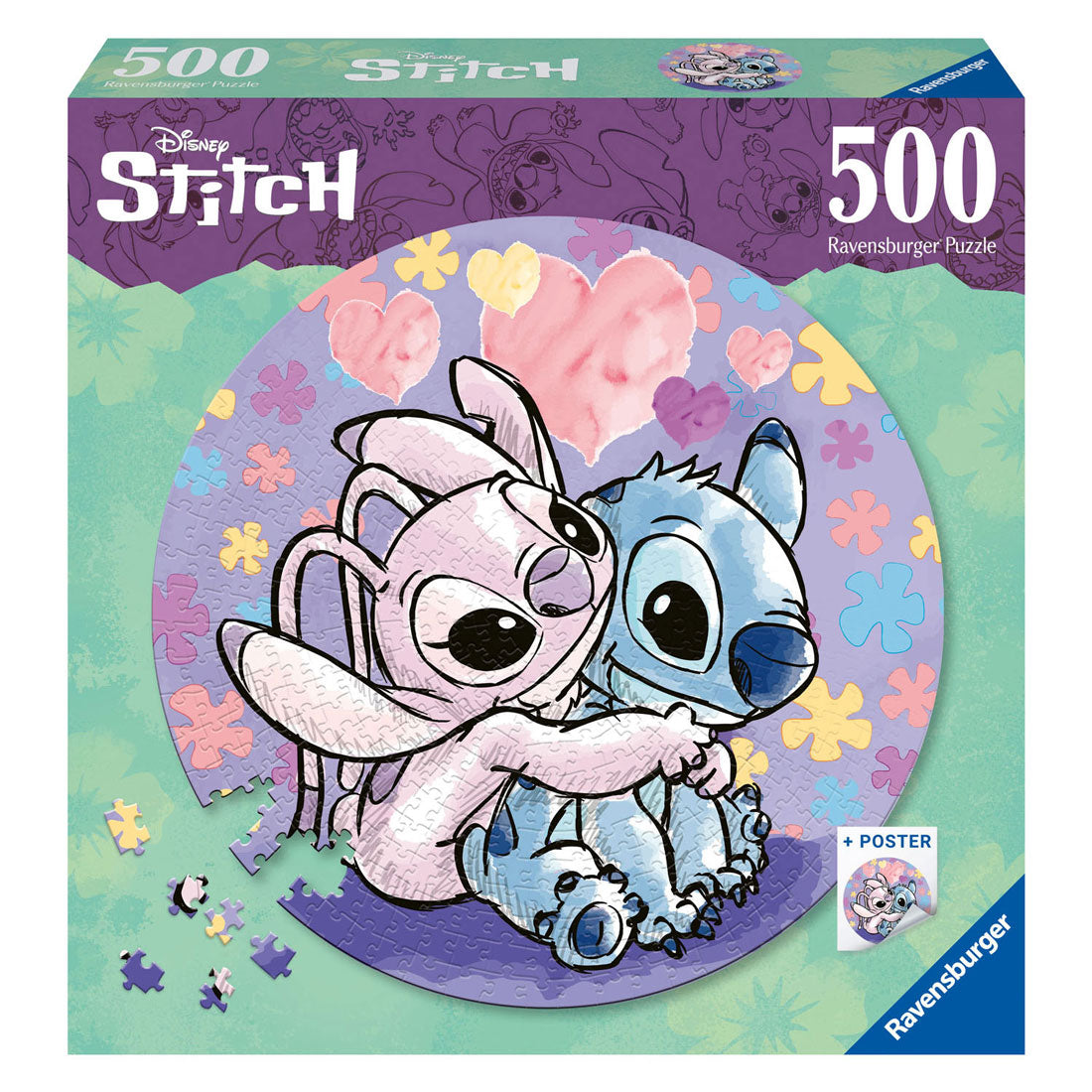 Ravensburger Beinpuzzel Rundstich, 500st.