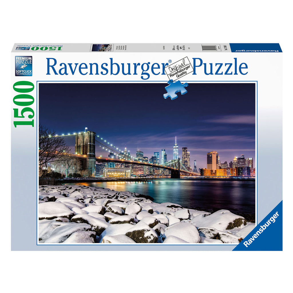 Ravensburger Puzzle Winter in York, 1500 Teile.
