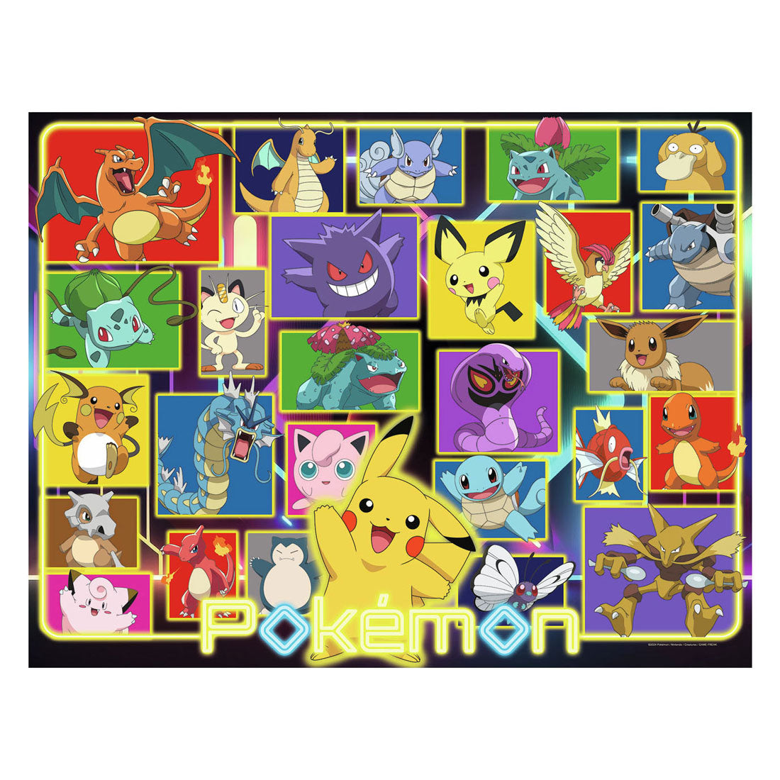 Ravensburger puzzel pokemon 2000 stukjes