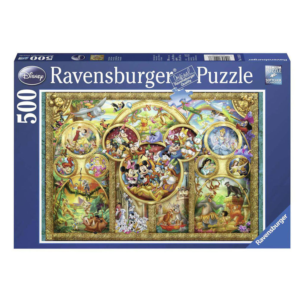 Ravensburger Puzzle Disney-Familie, 500 Teile.