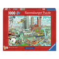 Ravensburger legpuzzel fleroux rotterdam, 1000st.