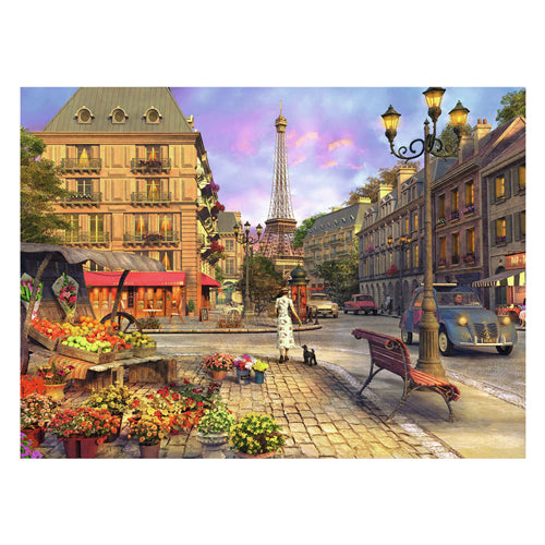 Ravensburger Puzzle „Spaziergang durch Paris“, 500 Teile.