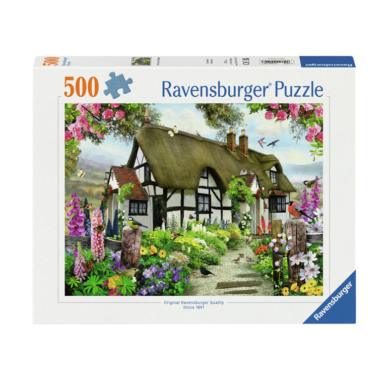 Ravensburger puzzel idyllische cottage 500 stukjes
