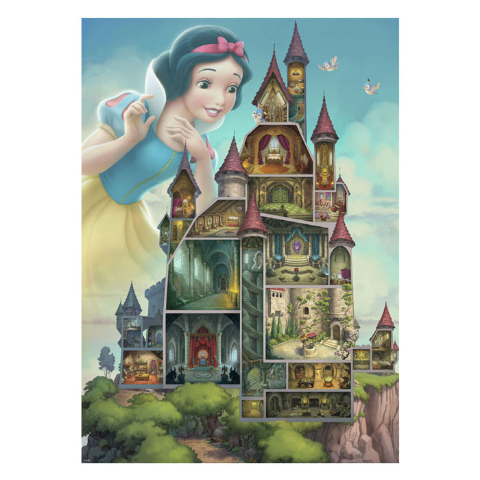 Ravensburger Puzzle Disney Schlösser Schneewittchen, 1000 Teile.