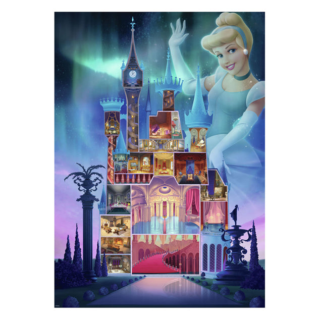 Ravensburger Legpuzzel Disney Schlösser Aschenputtel, 1000.