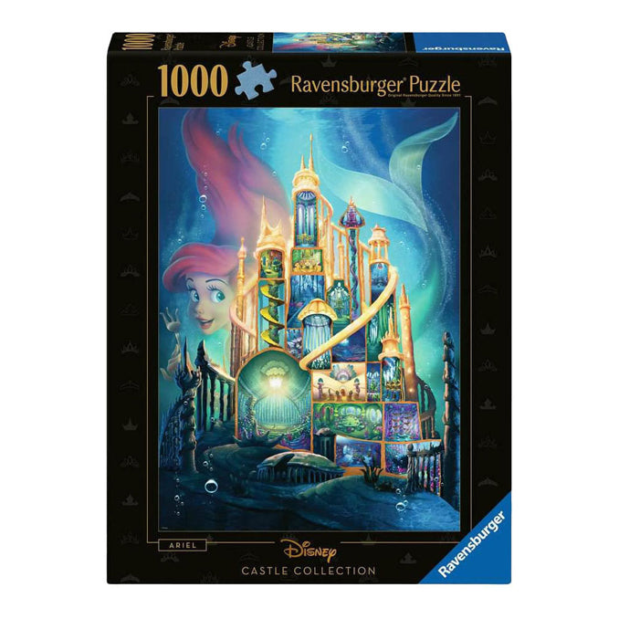 Ravensburger Legpuzzel Disney Schlösser Ariel, 1000.