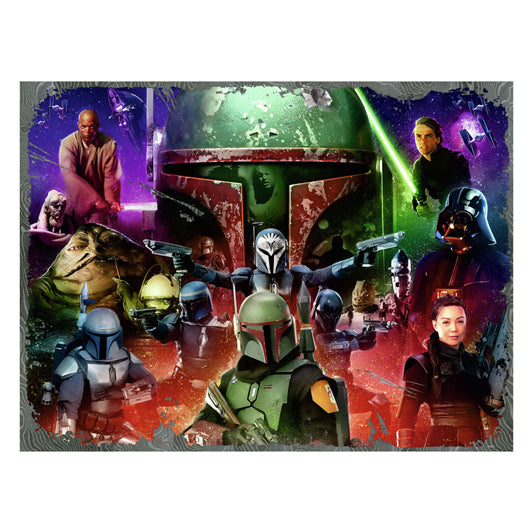 Ravensburger Legpuzzle Star Wars Boba Fett Kopfgeldjäger, 1500 St.
